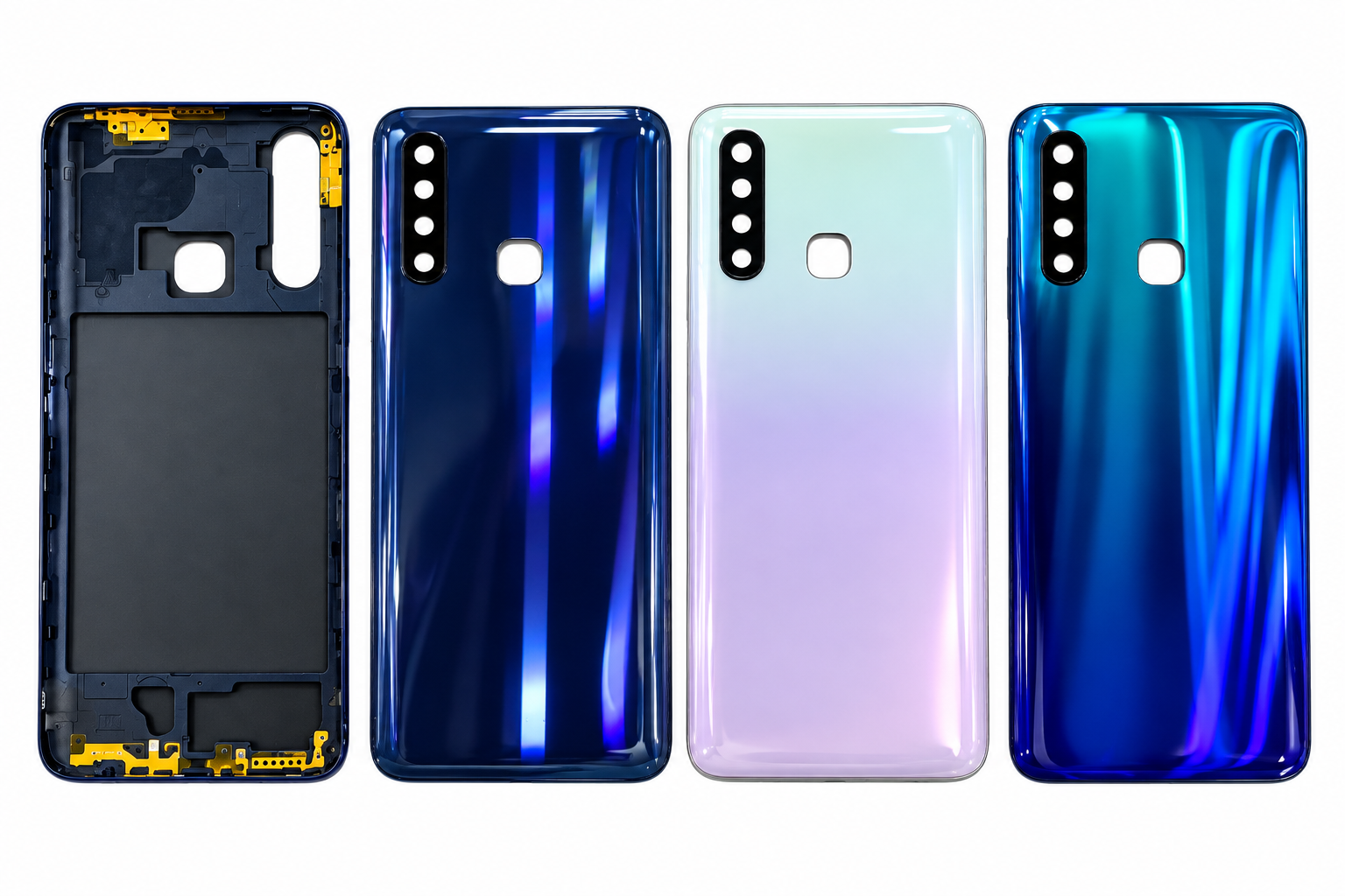 Compatible Replacement for Vivo Z1 Pro 4G Full Housing Body – Sky Blue, Purple & Violet